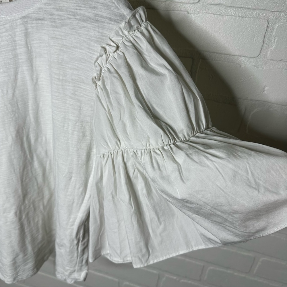Cinq à Sept Hailey Ruffle Sleeve Top sz S - Picture 5 of 7